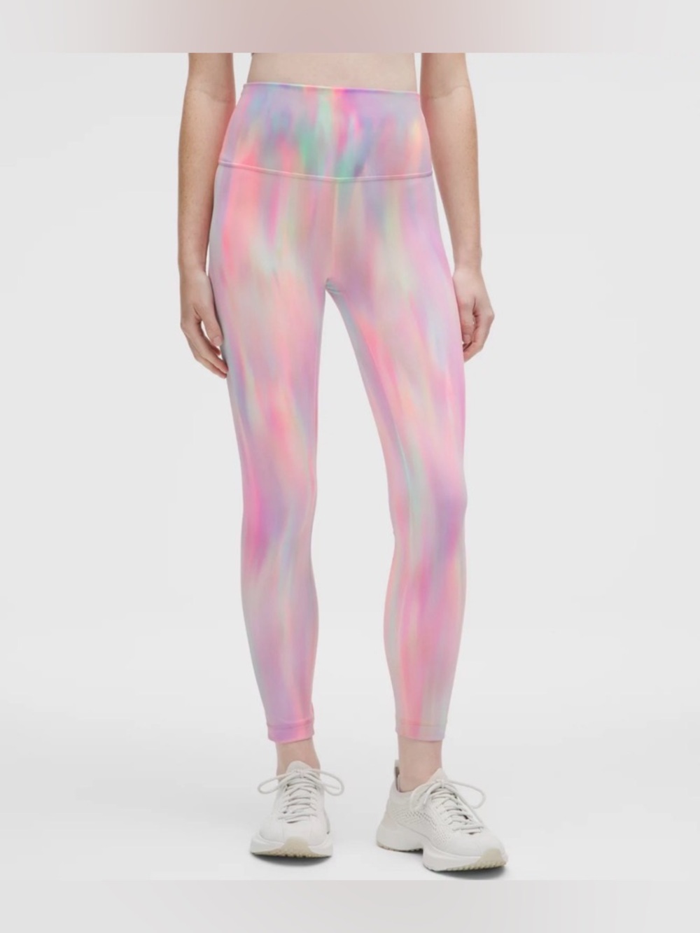 Lululemon NWOT Wunder Train High-Rise Tight 25" in Psychedelic Wash Multi